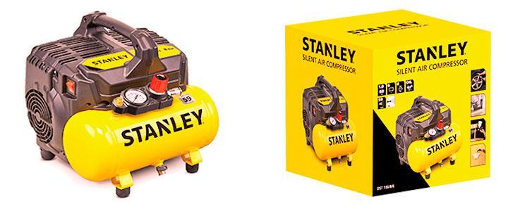 Compresor Stanley DST 100/8/6 ✓ 6L portátil y silencioso, el precio es el  siguiente